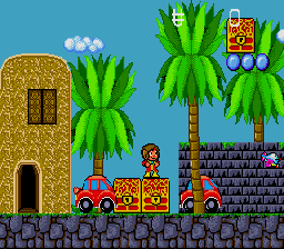 Alex Kidd in the Enchanted Castle (U) [!] - screen 1