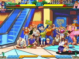 Marvel Super Heroes Vs. Street Fighter (Brazil 970625) - screen 1