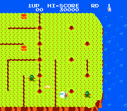 Dig Dug II (U) [!] - screen 1